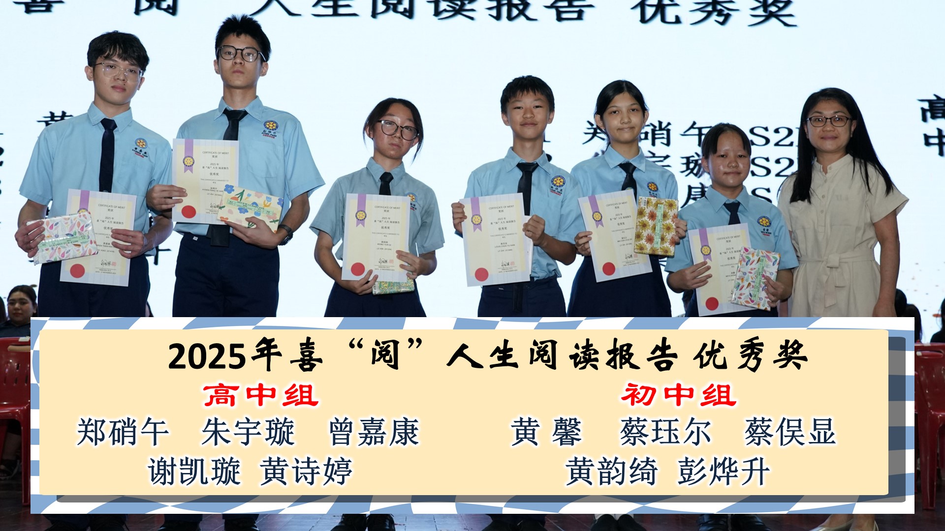 17/11/2025（星期一）周会颁奖