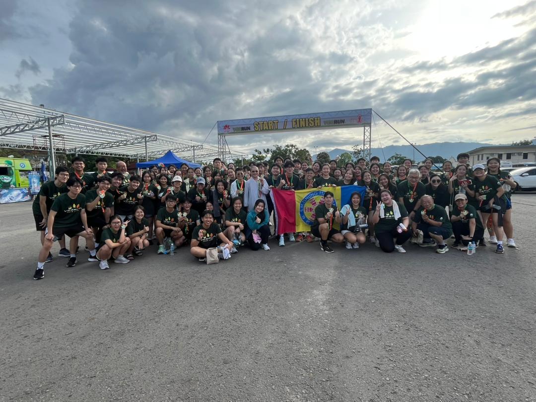 百位师生响应【全球复蔬 · 公益路跑 VEGRUN】