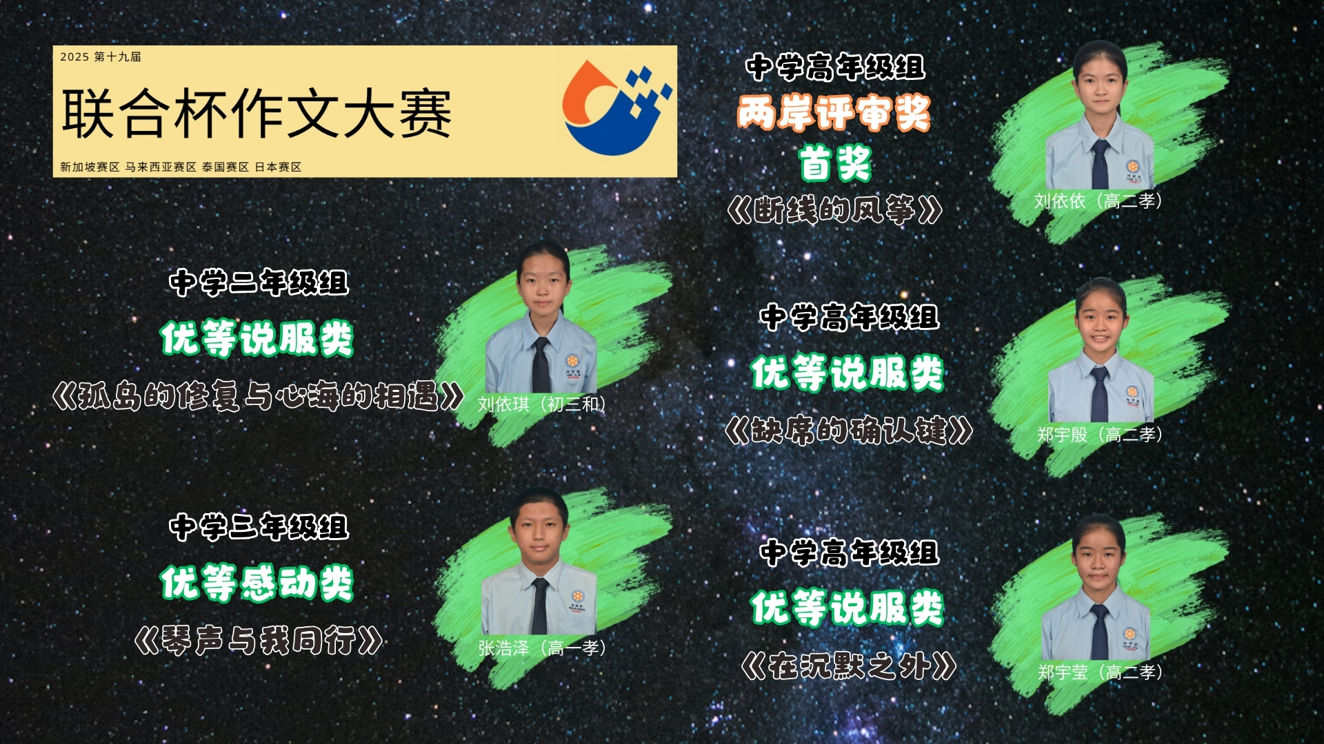 2025年第十九届联合杯作文大赛