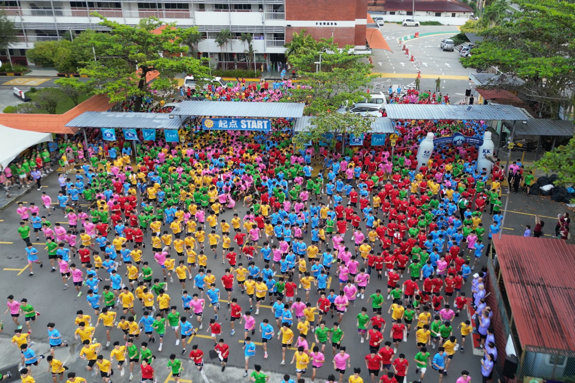 沙巴崇正中学第49届越野赛跑圆满落幕